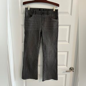 Betabrand Bootcut Yoga Pants Gray Size M Petite
